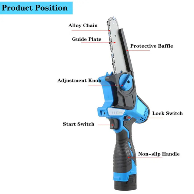 CS005N Motosserra elétrica de 5 polegadas